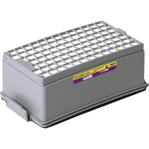 PX5 combin&eacute; HEPA Ov/cartouche gaz AG, Gaz acide/Gaz multiples/Vapeur organique Par Equipment