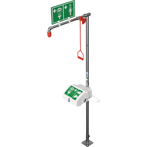 Combination Shower with Closed ABS Bowl & Bottom Inlet, Pedestal Par Equipment