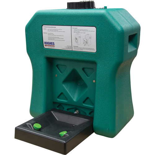 Portable Self-Contained Eyewash Station, Gravity-Fed, 16 gal. Capacity, Meets ANSI Z358.1 Par Equipment