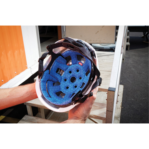 Doublure rafraîchissante pour casque de protection BOLT, Bleu Par Equipment