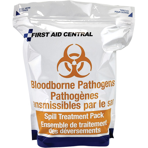 13-Piece Bloodborne Pathogens Refill Pack for Emergency Response First Aid Kit Par Equipment