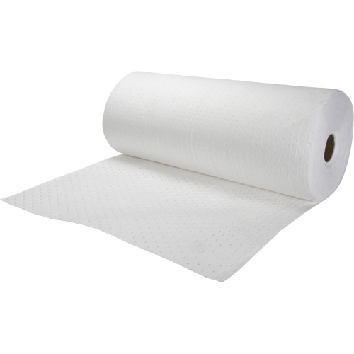 Bonded Sorbent Rolls, Heavyweight, 150' L x 30" W, 24 gal. Absorbancy Par Equipment