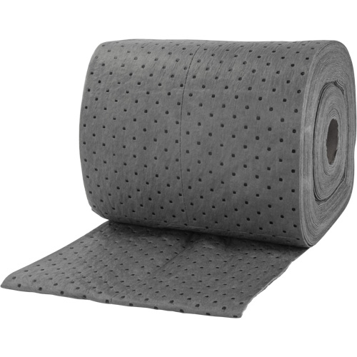 Bonded Sorbent Rolls, Mediumweight, 150' L x 15" W, 8 gal. Absorbancy Par Equipment