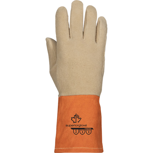 Gants de soudage TIG Endura 370DTIGL, Cuir fleur de daim, Taille T-petit Par Equipment