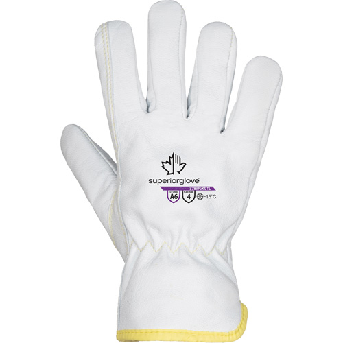 Gants r&eacute;sistants &agrave; la coupe Endura 378WGKGTL, Taille T-petit, Enveloppe en Ch&egrave;vre/TenActiv/Thinsulate, ASTM ANSI niveau A6 Par Equipment