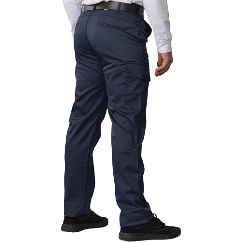 Pantalon cargo Big Flex, Poly-coton/Spandex, Bleu marin, Taille 60, Entrejambe 30 Par Equipment