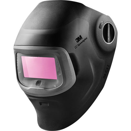 Speedglas G5-03 E Welding Helmet 09-0100-20 with G5NC ADF, 4.2" L x 2.1" W View Area, 3/5/8 - 12 Shade Range, Black Par Equipment
