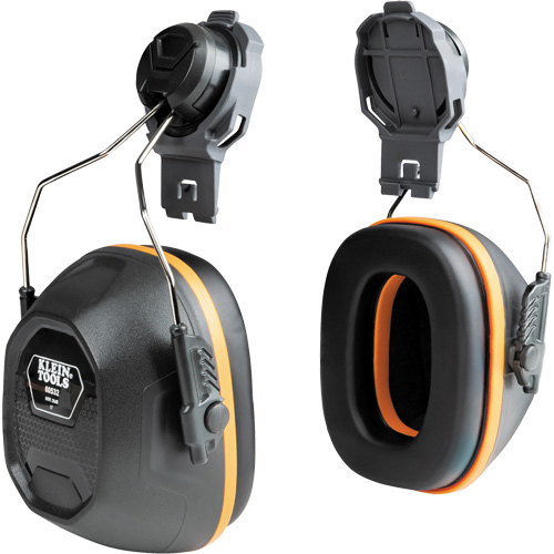 Cache-oreilles pour casques de s&eacute;curit&eacute;, Fixation pour casque, 27 NRR dB Par Equipment