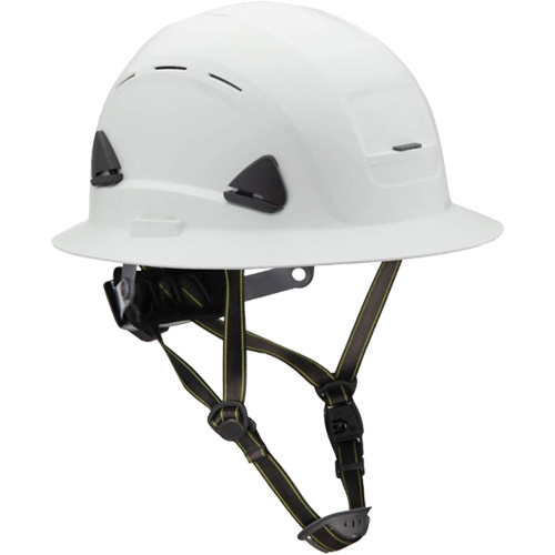 Fibre Metal Climbing Style Helmet with Full Brim, Meets CSA Type 2, Ratchet Suspension, Vented Par Equipment