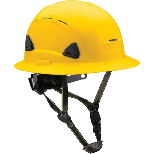 Fibre Metal Climbing Style Helmet with Full Brim, Meets CSA Type 2, Ratchet Suspension, Vented Par Equipment