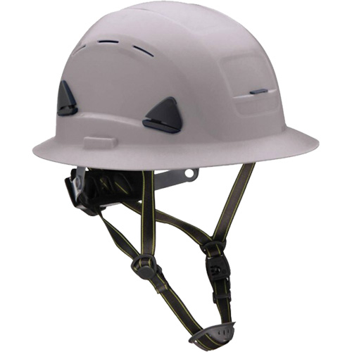 Fibre Metal Climbing Style Helmet with Full Brim, Meets CSA Type 2, Ratchet Suspension, Vented Par Equipment