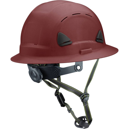 Fibre Metal Climbing Style Helmet with Full Brim, Meets CSA Type 2, Ratchet Suspension, Vented Par Equipment