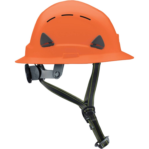 Fibre Metal Climbing Style Helmet with Full Brim, Meets CSA Type 2, Ratchet Suspension, Vented Par Equipment