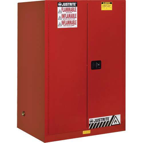Armoire pour produits inflammables Sure-Grip EX, 90 gal., 2 Porte(s), 43" La x 65" h x 34" p Par Equipment