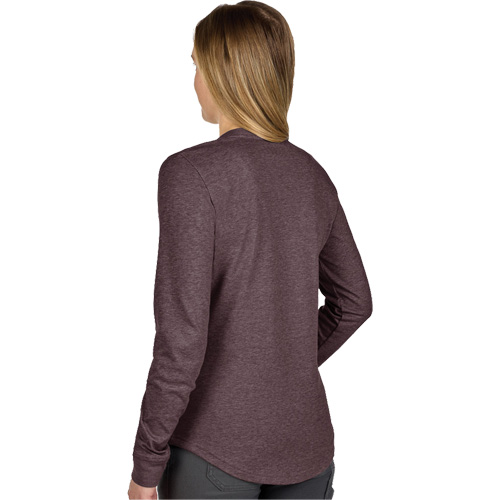 T-shirt hybride &agrave; manches longues FREEFLEX, Femmes, T-petit, Mauve Par Equipment