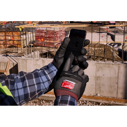 High-Dexterity Anti-Vibration Gloves, Size Small, Synthetic Palm Par Equipment