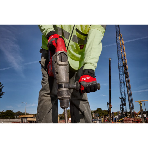 Anti-Vibration Work Gloves, Size Small, Synthetic Palm Par Equipment