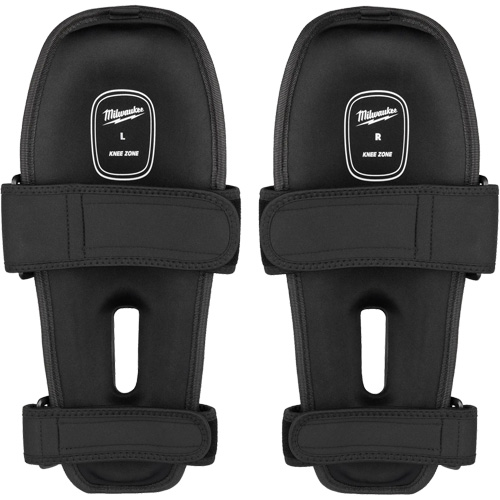 Dynamic Flooring Knee Pad, Hook and Loop Style, Plastic Caps, Foam Pads Par Equipment