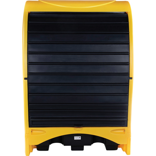 2-Drum Hard Cover Spill Pallet, 43.11" L x 61.61" W x 83.07" H, 1433 lbs. Load Capacity Par Equipment