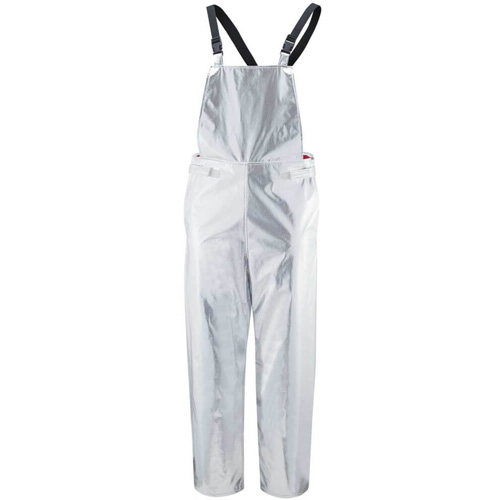 Heat Reflective Bib-Overalls, 2X-Large, Aluminized PBI Kevlar&reg; Par Equipment