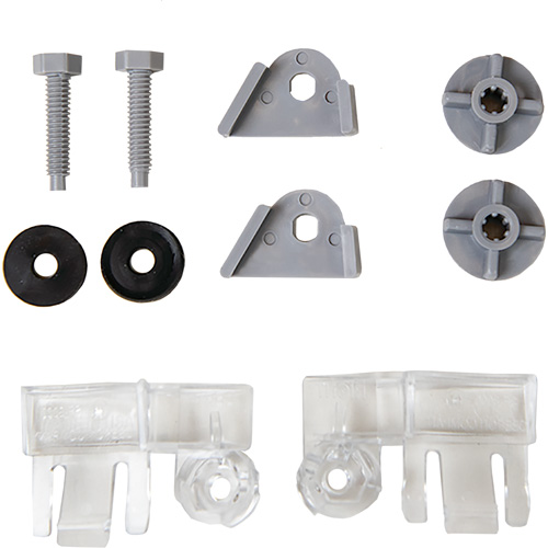 Clear A8 Adapter Set for Slotted Hardcaps Par Equipment
