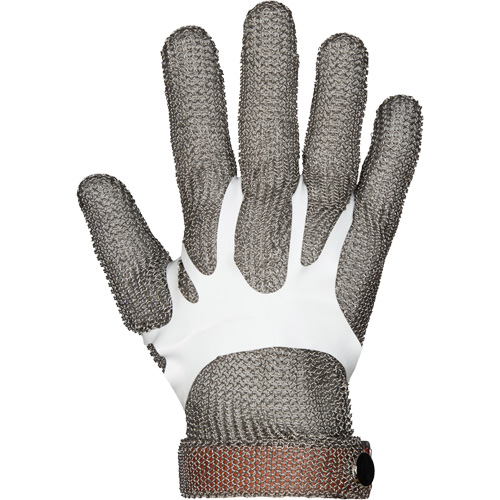 Gants en maille m&eacute;tallique MMG conformes aux normes alimentaires, Taille 2T-petit, Enveloppe en Acier inoxydable, ASTM ANSI niveau A9 Par Equipment