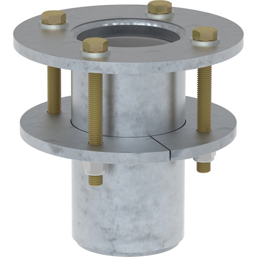 DBI-SALA&reg; Confined Space Deck Mount Base, Galvanized Par Equipment