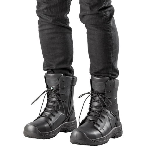 Bottes de s&eacute;curit&eacute; Ice Hero II pour hommes, Cuir, Semelle R&eacute;sistant aux perforations, Pointure 11 Par Equipment