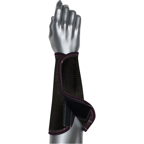 Manchette en maille de canne &agrave; double &eacute;paisseur Kut Gard, Nylon, 9", ASTM ANSI niveau A4, Noir Par Equipment