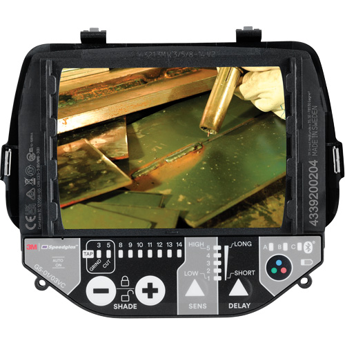 Speedglas G5 Auto-Darkening Variable Colour Filter, 2-4/5" W x 4-1/4" H Viewing Area, For Use With G5-01 and G5-03 helmets Par Equipment