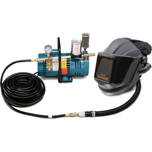 1-Worker MAXSHIELD&reg; Supplied Air Shield & Flip-Front Welding System Par Equipment