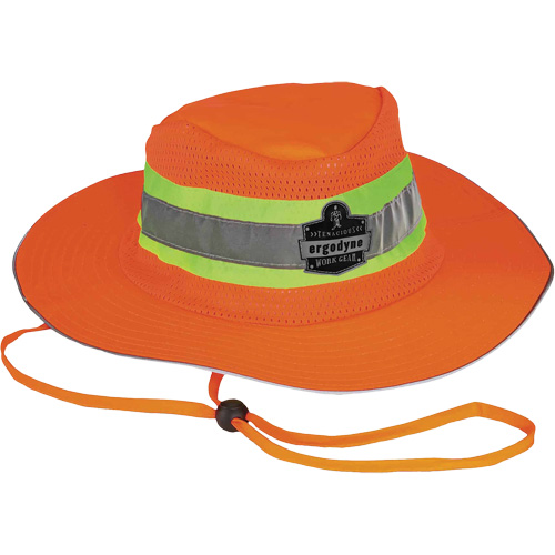 GloWear 8935 Ranger Sun Hat, Large/X-Large, High Visibility Orange, Polyester Par Equipment