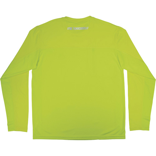 Chill-Its 6689 Cooling Long Sleeve Sun Shirt with UV Protection, High-Visibility Lime-Yellow, Small Par Equipment