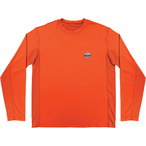 Chemise de refroidissement &agrave; manches longues avec protection solaire et UV Chill-Its 6689, Orange, Petit Par Equipment
