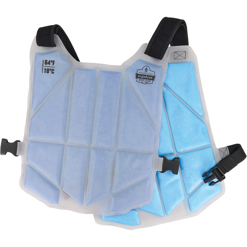 Chill-Its 6210 Phase Change Cooling Vest, One Size, Blue Par Equipment