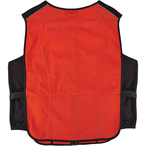 Chill-Its 6255 Lightweight Phase Change Cooling Vest (Vest Only), 2X-Large/3X-Large, Orange Par Equipment