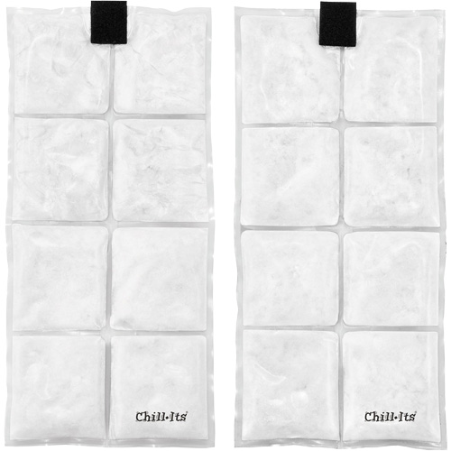 Chill-Its 6260 Lightweight Phase Change Cooling Vest with Rechargeable Packs, 2X-Large/3X-Large, Orange Par Equipment