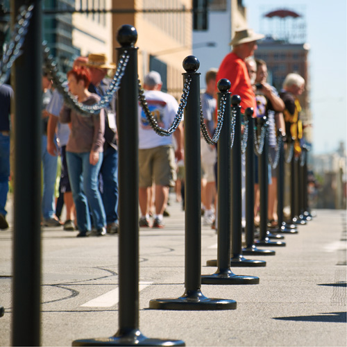 Plastic Barrier Chain, Green Par Equipment