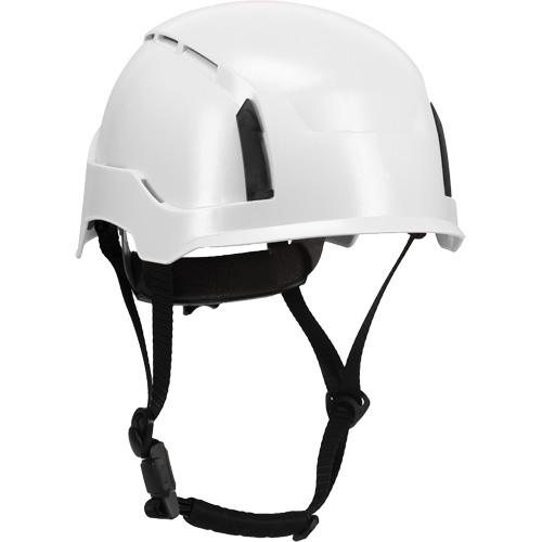 North&reg; RZRBack Industrial Climbing Helmet, Meets CSA Type 2, Ratchet Suspension, Vented Par Equipment