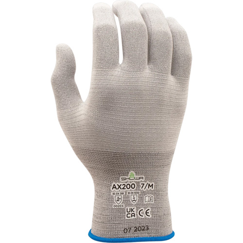 Gants AX200 ESD, Nylon, Calibre 18, 8/Grand Par Equipment