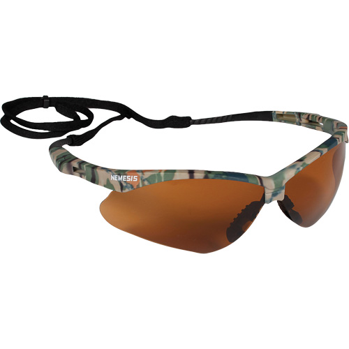 Kleen-Guard&reg; Nemesis Safety Glasses, Bronze Lens, ANSI Z87+ Par Equipment
