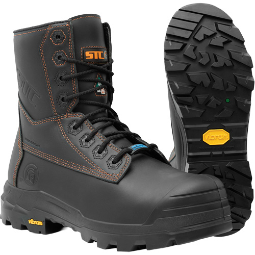 Metpro Flex Work Boots with Metguard, Leather, Size 9-1/2, Impermeable Par Equipment