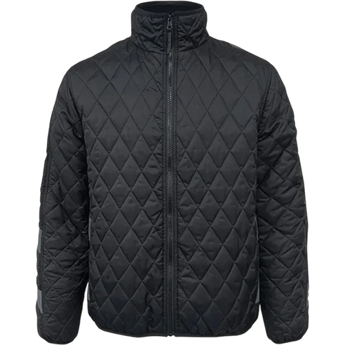 Manteau pour cong&eacute;lateur Thermolite 405BK, Hommes, 3T-Grand, Noir Par Equipment