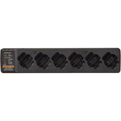 Chargeur multi-unit&eacute;s &agrave; 6 emplacements pour radio bidirectionnelle Curve Par Equipment