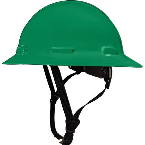Casque de s&eacute;curit&eacute; &agrave; bordure compl&egrave;te LIDGUARD avec mentonni&egrave;re, R&eacute;pond aux normes CSA type 1, Suspension Rochet, Ventil&eacute; Par Equipment