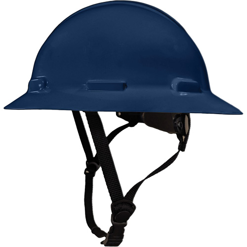 Casque de s&eacute;curit&eacute; &agrave; bordure compl&egrave;te LIDGUARD avec mentonni&egrave;re, R&eacute;pond aux normes CSA type 1, Suspension Rochet, Ventil&eacute; Par Equipment