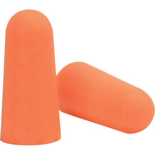 SEALTEC33 Orange Tapered PU Foam Disposable Earplugs, Bulk - B Par Equipment