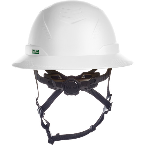 V-Gard H2&reg; Full Brim Safety Helmet, Ratchet Suspension, Non-Vented Par Equipment