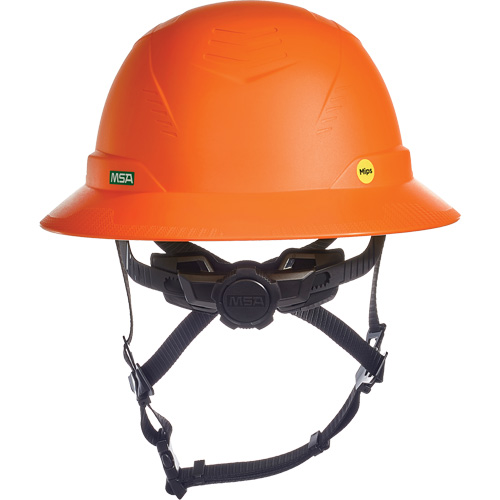 V-Gard H2&reg; Full Brim Safety Helmet with Mips&reg; Safety System, Ratchet Suspension, Non-Vented Par Equipment