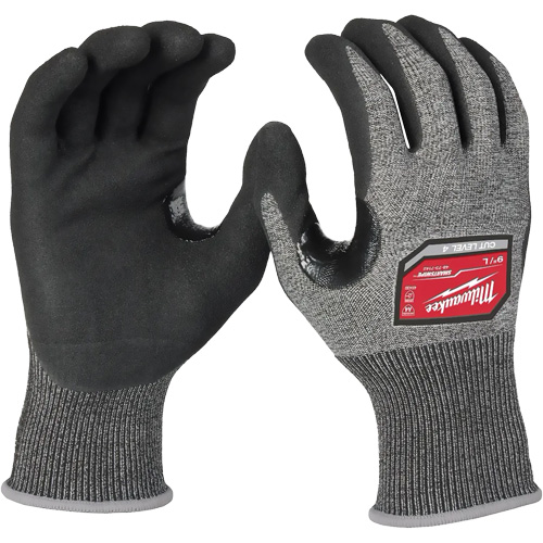 Gants haute dext&eacute;rit&eacute; r&eacute;sistants &agrave; la coupe, Taille 2T-Grand, Calibre 18, Rev&ecirc;tement Nitrile, Enveloppe en Poly&eacute;thyl&egrave;ne, ANSI/ISEA 105 niveau 4/EN 388 niveau D Par Equipment